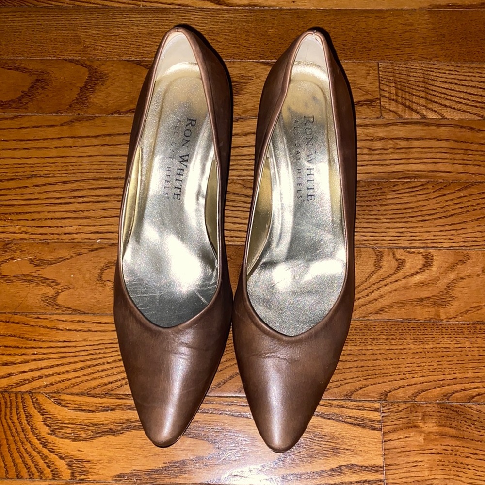 Ron White All Day Heels size 39 Brown